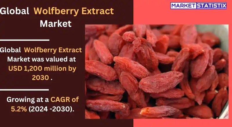 Global demand for wolfberry extract in the dietary supplement market